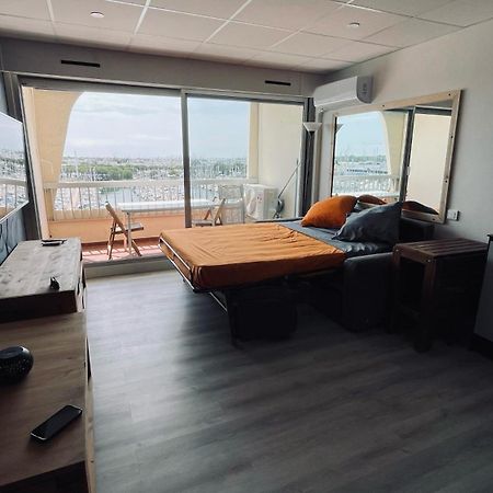 Studio, Vue Imprenable Marina Le Grau-du-Roi Luaran gambar